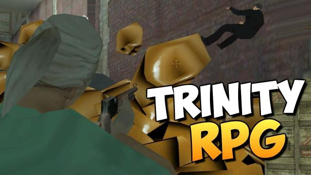 TheBrainDit — s08e215 — GOVNOMET! ОБСТРЕЛЯЛИ ВЕСЬ СЕРВЕР! УГАР НА TRINITY RPG