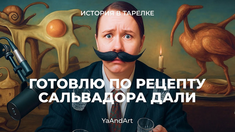 YaAndArt. Искусство, история, культура — s02e13 — История в тарелке: готовим сюрреалистичные блюда по рецептам Сальвадора Дали
