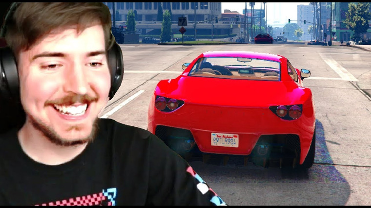 MrBeast Gaming На Русском — s02e05 — Играем в GTA 5, не нарушая законов!