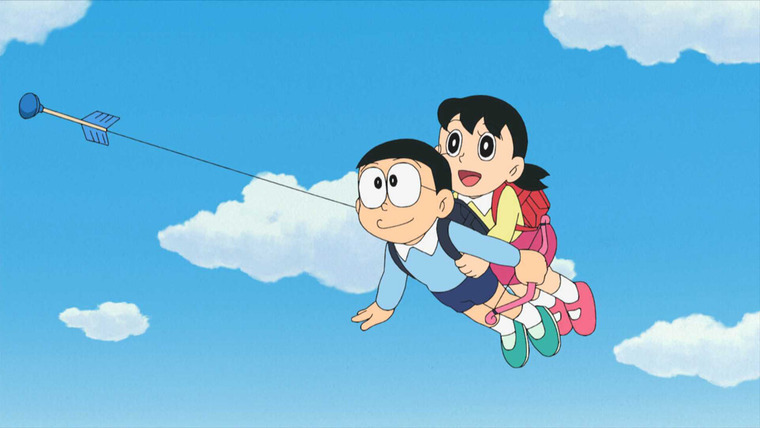 Дораэмон — s16e40 — Taking an Arrow to School / May Enter the Photo Screen