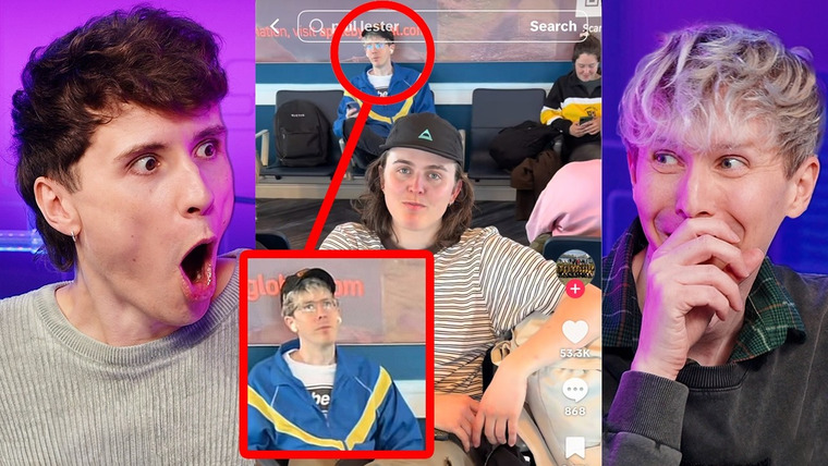 Dan and Phil — s09e26 — Phil photobombed a viral tiktok