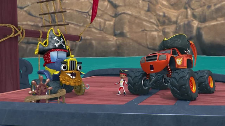 Blaze and the Monster Machines — s03e16 — Race for the Golden Treasure