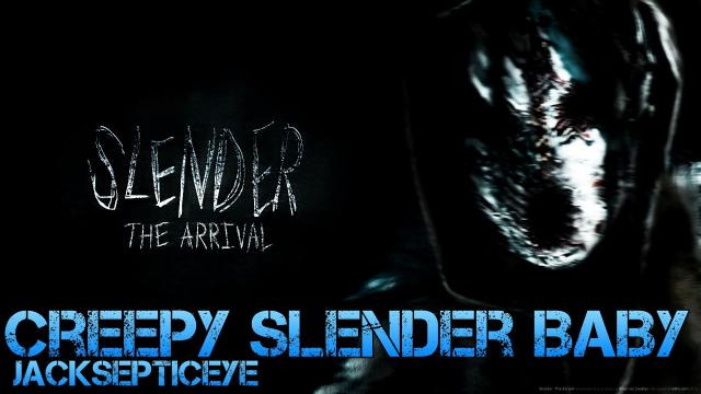 Jacksepticeye — s02e83 — Slender the Arrival - CREEPY SLENDER BABY! - Walkthrough Part 2 - Gameplay/Commentary/Weeping
