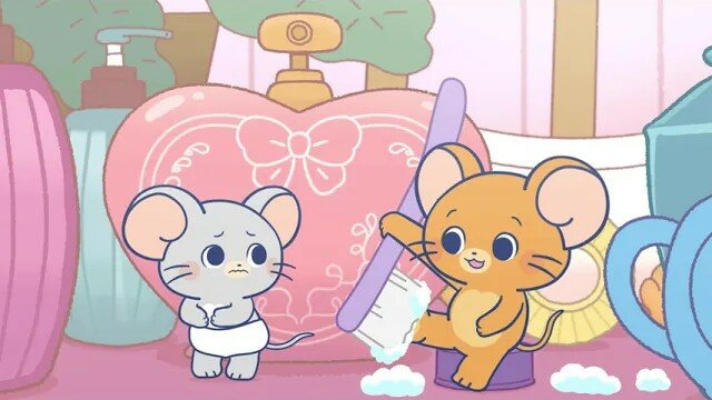 Том и Джерри — s01e04 — Bubble! Bath Time