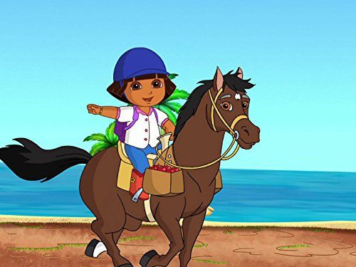 Даша-путешественница — s08e07 — Dora's and Sparky's Riding Adventure!