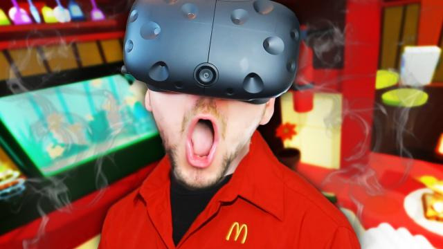 Jacksepticeye — s05e191 — VIRTUAL REALITY MCDONALDS | Job Simulator #1 (HTC Vive Virtual Reality)