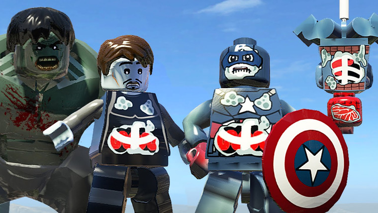 Qewbite — s04e183 — ЗОМБИ МСТИТЕЛИ — LEGO Marvel Super Heroes