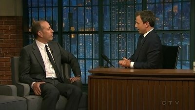 Late Night with Seth Meyers — s2015e74 — Jerry Seinfeld, David Remnick, Jon Theodore