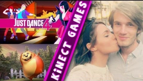 PewDiePie — s03e565 — KINECT GAMES WITH GIRLFRIEND - Just Dance 4 / Kinect Adventures