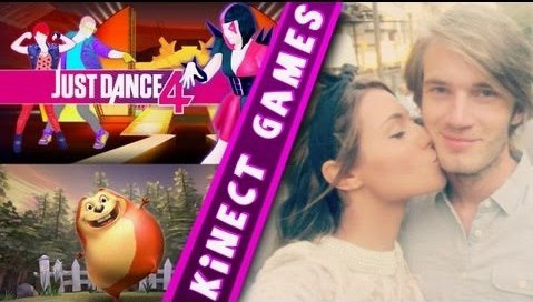 ПьюДиПай — s03e565 — KINECT GAMES WITH GIRLFRIEND - Just Dance 4 / Kinect Adventures