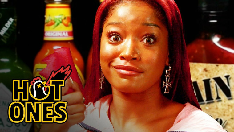 Hot Ones — s03e12 — Keke Palmer Laughs Uncontrollably While Eating Spicy Wings