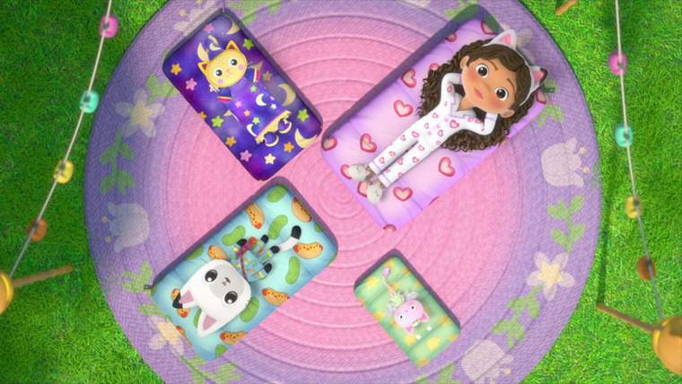 Кукольный домик Габби — s02e03 — Kitty Fairy's Sleepover