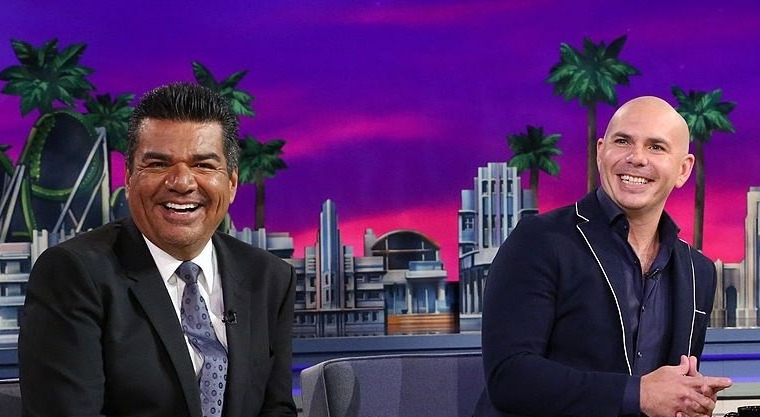 The Tonight Show Starring Jimmy Fallon — s2014e79 — George Lopez, Pitbull
