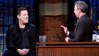 Late Night with Seth Meyers — s2020e25 — Carson Daly, Juliette Lewis, Patrick Radden Keefe, Michel'Le Baptiste