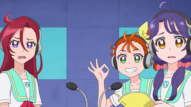 Tropical-Rouge! Pretty Cure — s01e13 — A Slapstick School Broadcast! Echo, A Mermaid's Song!