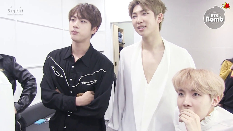 s15e10 — Jin, RM and j-hope Monitoring Time