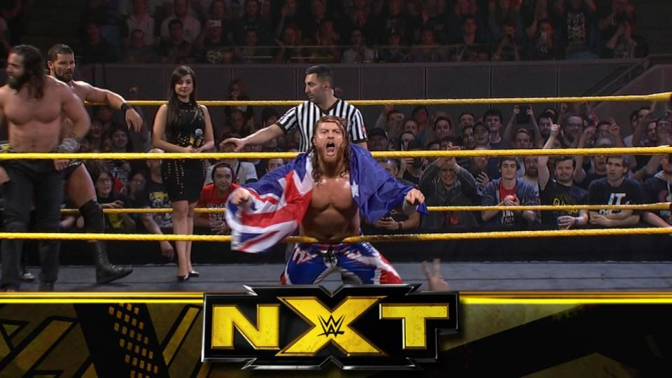 s11e01 — Main Event: Champion Shinsuke Nakamura vs. Samoa Joe for the NXT Title in a Steel Cage match