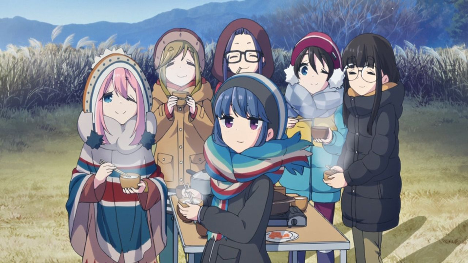 s01e12 — Mount Fuji and the Laid-Back Camp Girls