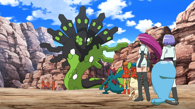 s11e14 — The Explosive Ground Force! The Zygarde Capture Operation!!