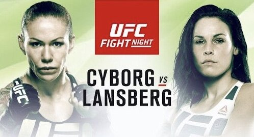 s2016e19 — UFC Fight Night 95: Cyborg vs. Lansberg