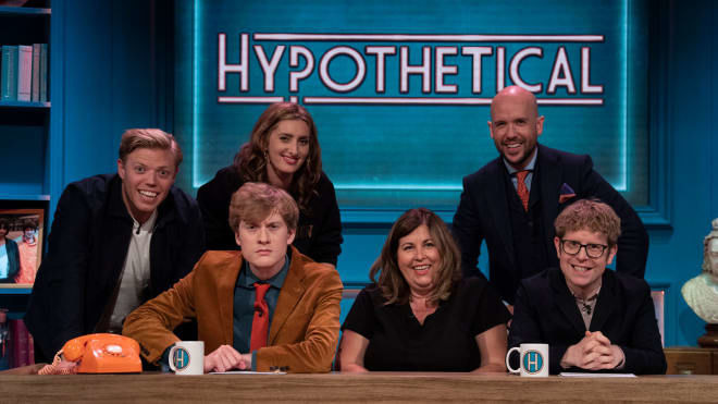 s01e01 — Tom Allen, Rob Beckett, Jessica Knappett, Liza Tarbuck