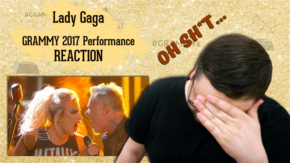 s02e16 — Metallica & Lady Gaga LIVE 2017 GRAMMY Performance (Russian's REACTION)
