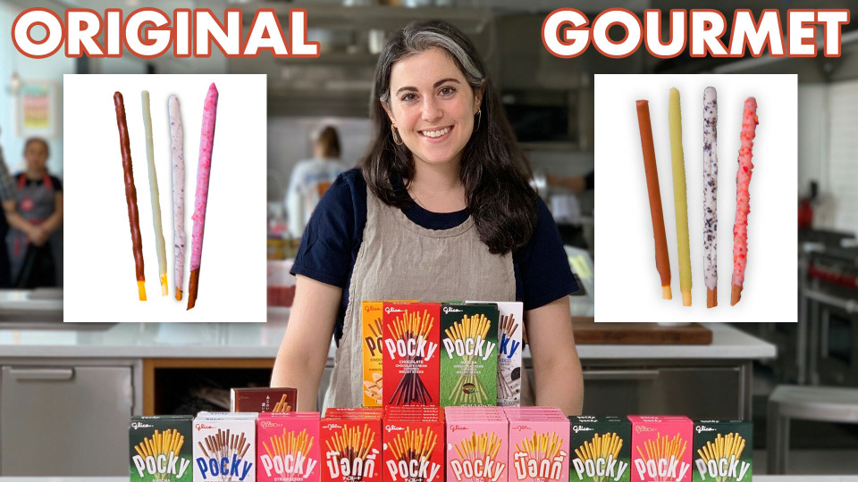 s01e23 — Pastry Chef Attempts to Make Gourmet Pocky