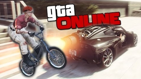 s07e350 — GTA ONLINE - ЛЕТАЮЩИЙ BMX НА РЕАКТИВНОЙ ТАЧКЕ! #316