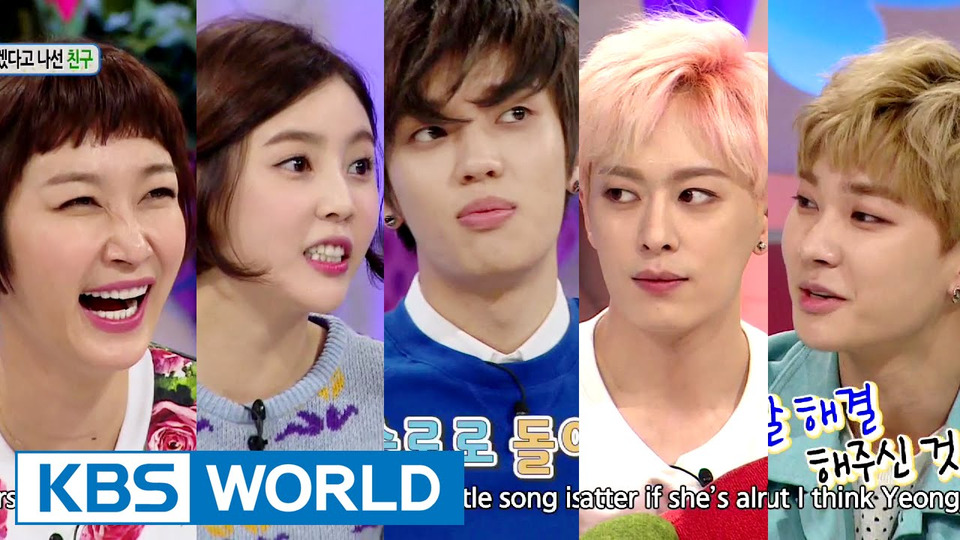 s01e215 — Byeon Jeongsu, Kim Saeun, Niel, Donghyun & Jeongmin