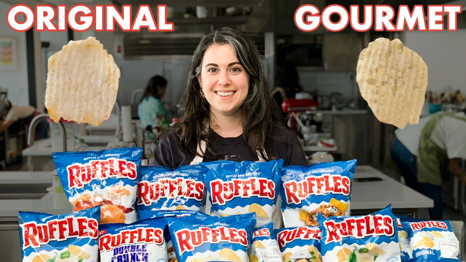 s01e27 — Pastry Chef Attempts to Make Gourmet Ruffles