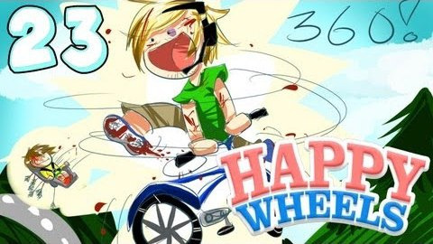 s03 special-24 — STALKED BY TV CREW - Happy Wheels - Part 23