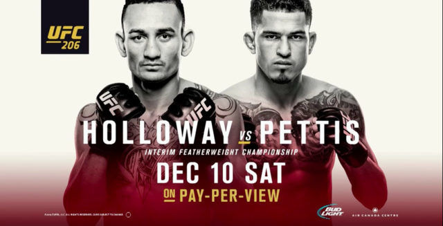 s2016e12 — UFC 206: Holloway vs. Pettis
