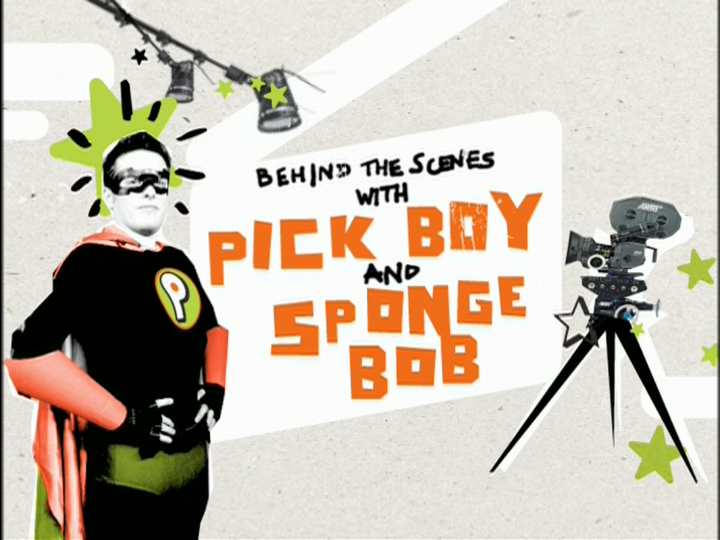 s04 special-0 — Behind the Scenes with Pick Boy and SpongeBob