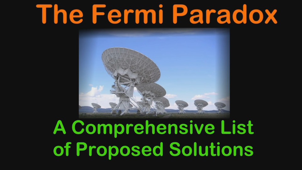 s01e03 — Fermi Paradox Solutions