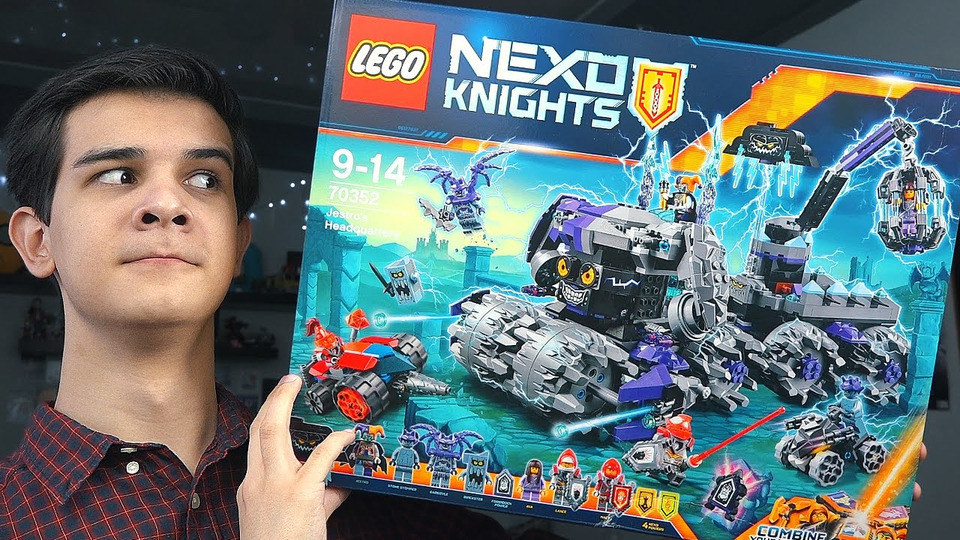 s03e02 — LEGO Nexo Knights: ШТАБ ДЖЕСТРО — Набор На Обзор (70352)