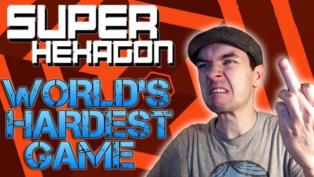 s03e99 — Super Hexagon | WORLD'S HARDEST GAME!