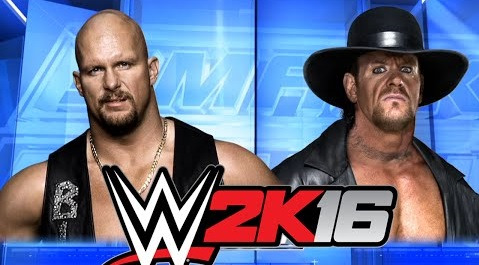 s06e587 — WWE 2K16 - Stone Cold VS Undertaker