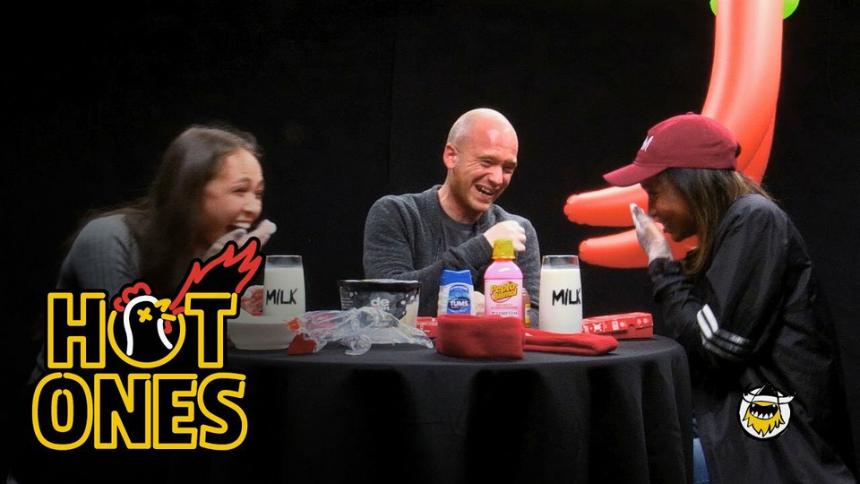 s02 special-4 — World's Hottest Chip Challenge featuring Emily Oberg and Nadeska Alexis