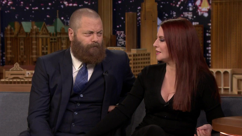 s2018e143 — Megan Mullally, Nick Offerman, Post Malone, The National