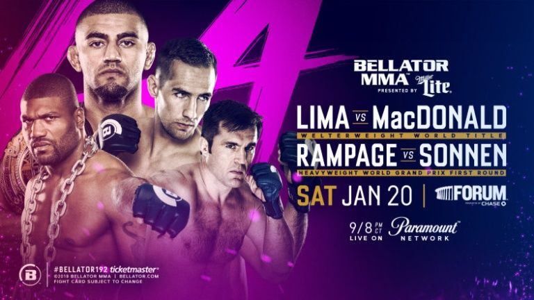 s15e01 — Bellator 192: Lima vs. Macdonald