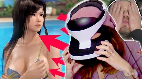 s08e68 — THIS GAME IS TOO HOT FOR VR! w/ Marzia