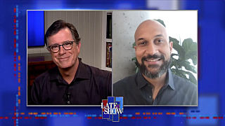 s2020e75 — Stephen Colbert from home, with Keegan-Michael Key, Wes Moore