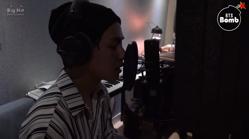 s16e03 — '네시' Recording Moment for 613 BTS HOME PARTY by 'R&V'