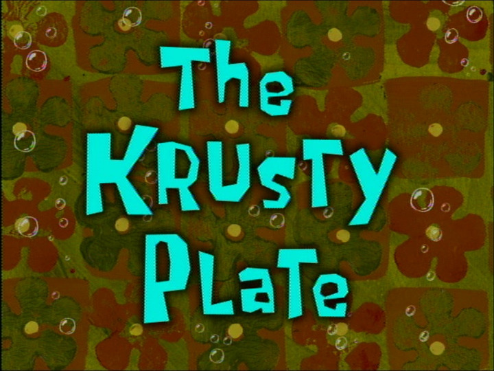 s05e23 — The Krusty Plate