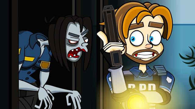 s08e83 — Jacksepticeye Animated - Resident Evil 2 | REAL PROUD DAD
