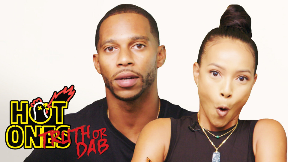 s12 special-4 — Karrueche Tran and Victor Cruz Play Truth or Dab