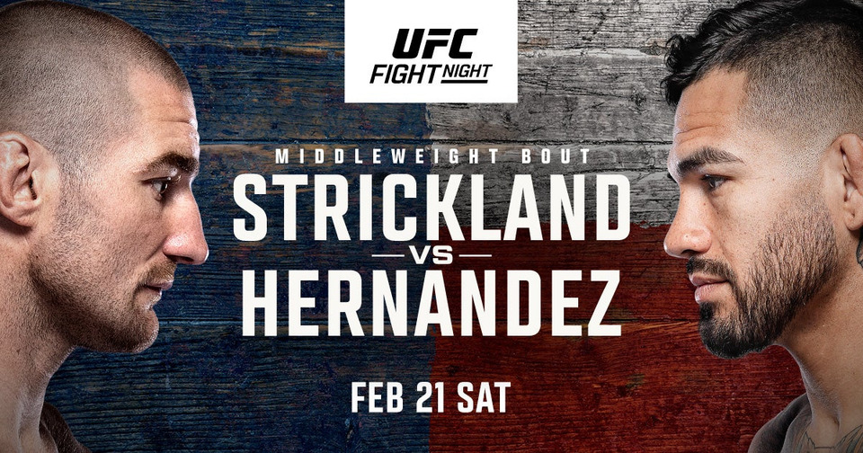 Strickland vs Hernandez Main card