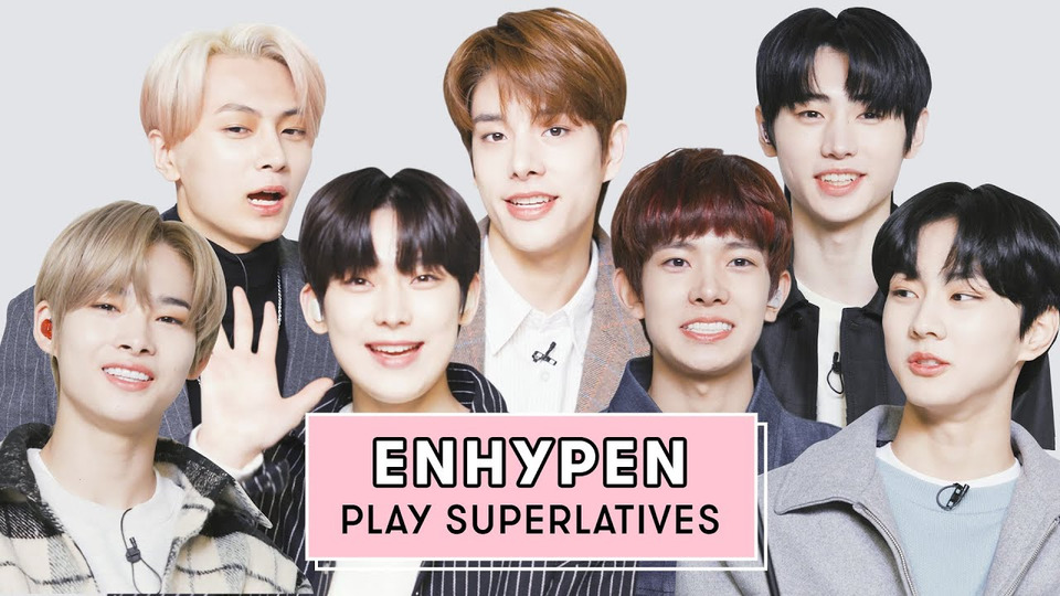 s2020 special-0 — ENHYPEN Reveals Who's The Best Dancer Who Takes The Most Selfies And More | Superlatives
