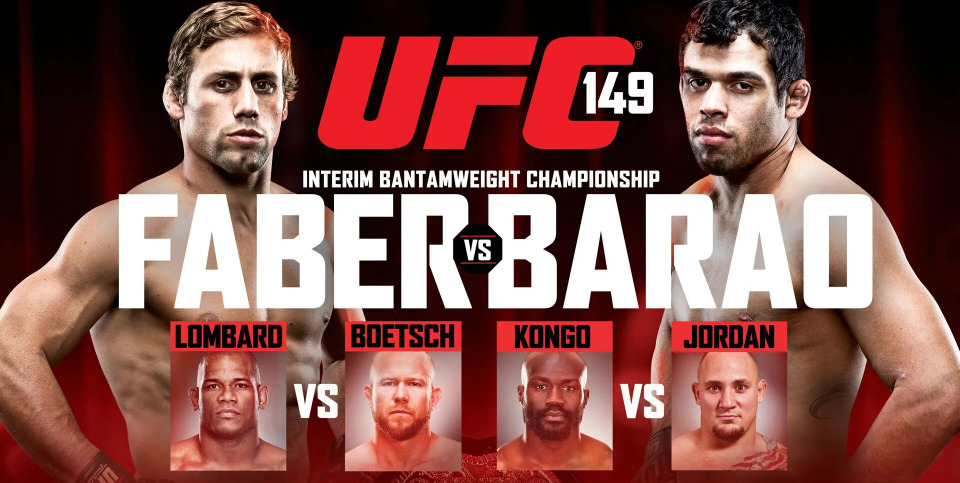 s2012e08 — UFC 149: Faber vs. Barao