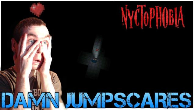 s02e207 — Nyctophobia - DAMN JUMPSCARES - Top Down Indie Horror Game Commentary/Facecam